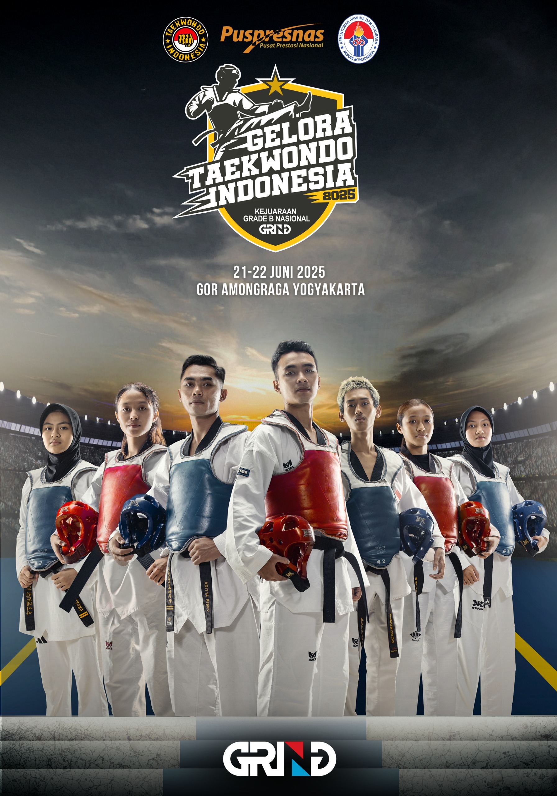 Panggung Juara Taekwondo Indonesia Golden Era Taekwondo Academy