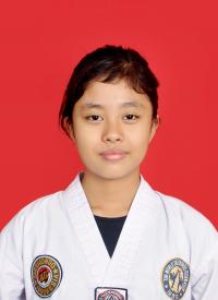JUARA 3 CADET PEMULA UNDER 55 PUTRI Gabriella Aerilyn Bellvania Cintakirana